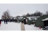 Bolja situacija u kampu Lipa, svi migranti u šatorima