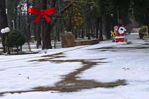 Невријеме са кишом, а онда и градом захватило је градско подручје Требиња