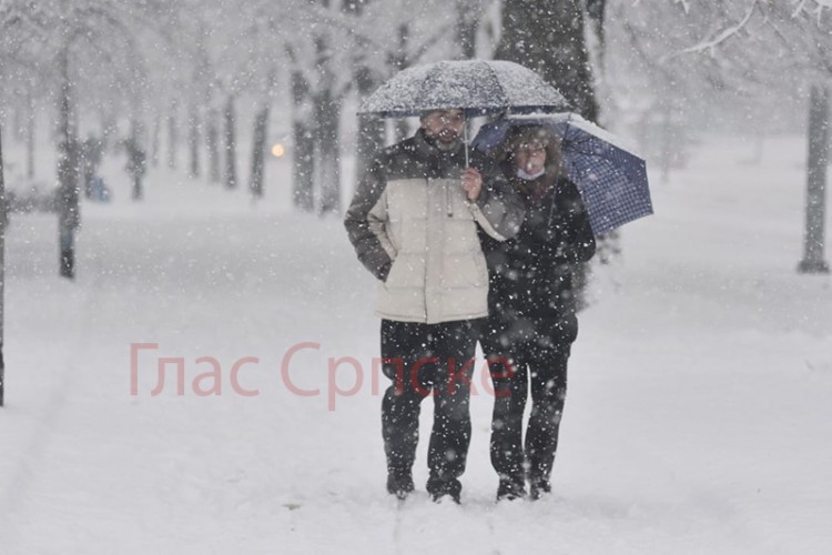 Бањалука под снијегом
