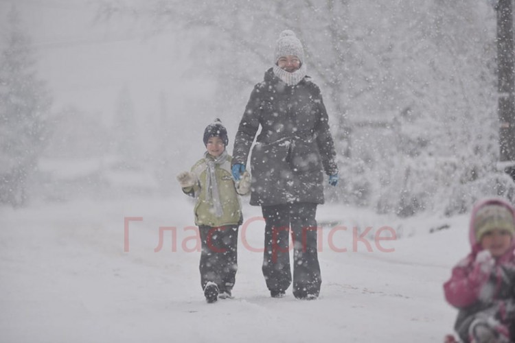 Бањалука под снијегом