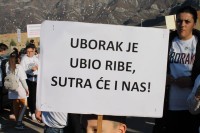 Mostar: Građani dva sata blokirali deponiju "Uborak"