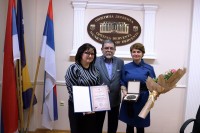 Дервента: Пријем за добитницу Светосавске награде, наставницу Наташу Плавшић