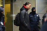 Fudbaleri Milana stigli u Beograd, aplauzi Ibrahimoviću i Maldiniju