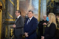 Zvaničnici Srpske prisustvovali činu ustoličenja patrijarha: Produžiti i obezbijediti jedinstvo SPC