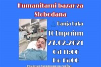 У суботу хуманитарни базар за Слободана Ковачевића у Бањалуци