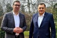 Vučić sa Dodikom o podršci Srbije Srpskoj