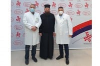 Владика Сергије посјетио УКЦ Српске: Подршка радницима, пацијентима жеље за брзо оздрављење