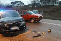 Sudar tri vozila kod Teslića