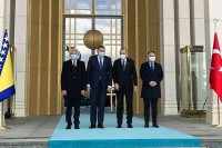 Erdogan uz zvaničnu ceremoniju dočekao Dodika i članove Predsjedništva