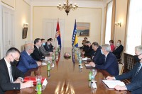 Selaković sa članovima Predsjedništva BiH: Srbija za očuvanje Dejtonskog sporazuma
