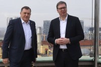 Dodik: Srpska i Srbija sarađuju na partnerskim osnovama