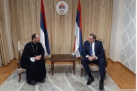 Додик и владика Димитрије: Велики значај обнове Саборног храма у Мостару за опстанак српског народа