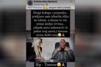 Атина Ферари објавила посвету Тозовцу, не знајући да је на тој фотографији заправо фолкер Раде Јоровић