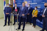 Dodik u Gradišci najavio rekonstrukciju dva magistralna puta