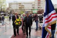 Počast poginulima na 29. godišnjicu formiranja Prve semberske brigade