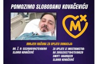 Srcem za srce: Mozzart uputio donaciju za liječenje Slobodanu Kovačeviću