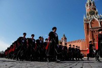 На Црвеном тргу у Москви одржана је још једна проба