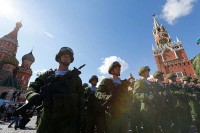 На Црвеном тргу у Москви одржана је још једна проба
