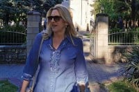 Cvijanovićeva u šetnji Trebinjem