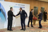 Sastanak lidera Brdo-Brioni; Pahor i Milanović dočekali Dodika