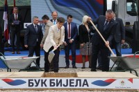 Položen kamen temeljac za HE "Buk Bijela": Novi početak u odnosima Srpske i Srbije