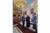 Dodik posjetio hram Svete Petke i položio vijenac na spomenik u selu Čitluk