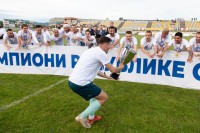Svečarska atmosfera na Gradskom stadionu u Prijedoru: Dan slavlja pa opet na posao