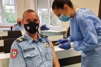 Vakcinisana prva grupa pripadnika MUP-a