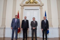 Dodik, Komšić i Džaferović primili Krivokapića: Nema otvorenih pitanja