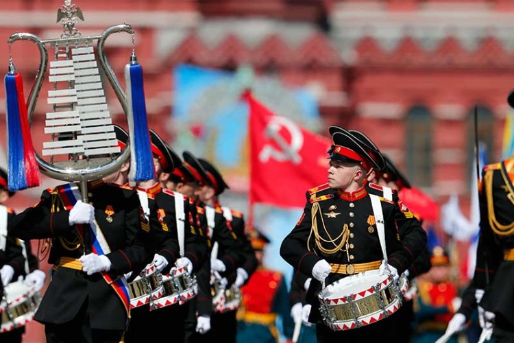 На Црвеном тргу у Москви одржана је још једна проба