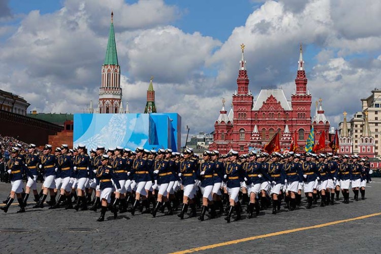 На Црвеном тргу у Москви одржана је још једна проба