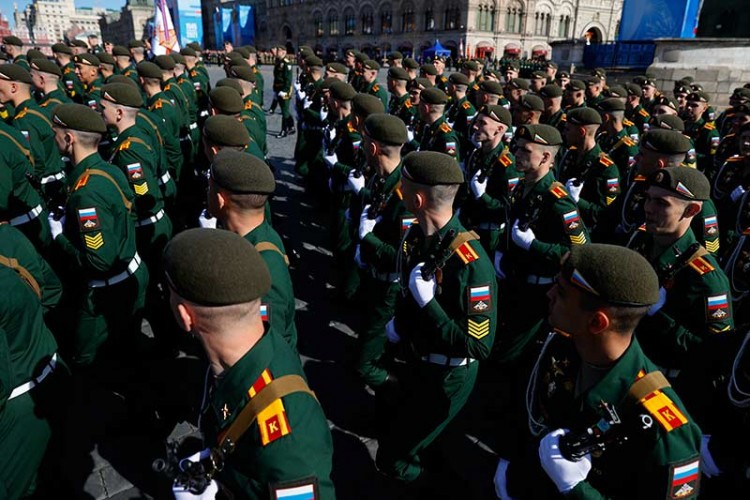 На Црвеном тргу у Москви одржана је још једна проба