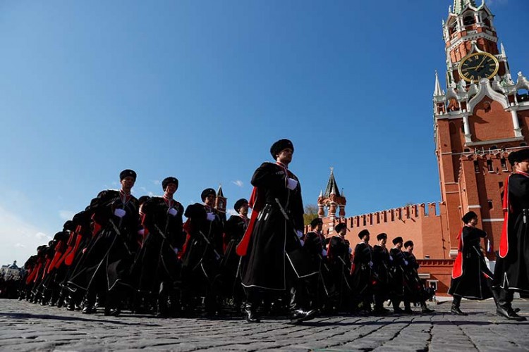 На Црвеном тргу у Москви одржана је још једна проба