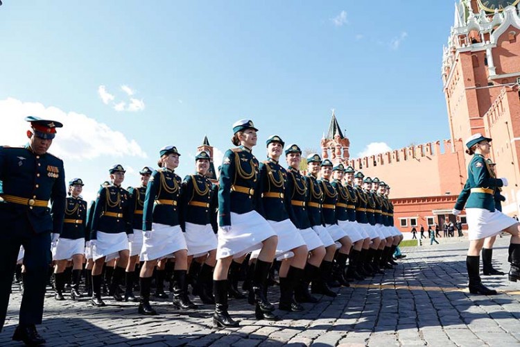 На Црвеном тргу у Москви одржана је још једна проба