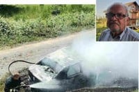 Nikola Ponjevića nastradao u Gornjim Podgradcima kod Gradiške: Pozlilo mu prije nego što se auto zapalio?