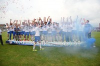 Sjajna atmosfera u Omarskoj na zatvaranju sezone drugoligaškog zapada: Šampionu uručeni pehar i medalje