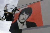 U Brčkom oslikan mural posvećen legendarnom Zdravku Čoliću