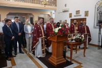 Предсједница Републике Српске Жељка Цвијановић на обиљежавању крсне славе општине Костајница и Храма Свете Тројице