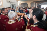 Предсједница Републике Српске Жељка Цвијановић на обиљежавању крсне славе општине Костајница и Храма Свете Тројице