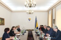 Dodik i Džaferović sa Dimonovom o podršci Francuske EU integracijama BiH