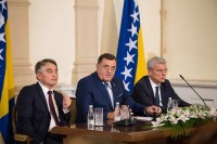 Dodik, Džaferović i Komšić u ponedjeljak sa Palmerom