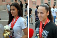 "Bronzane djevojke" dočekane u Zvorniku uz bakljadu