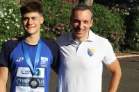 Plivač Jovan Lekić i trener Goran Grahovac za “Glas Srpske”: Rekorde ne brojimo, medalje su bitne