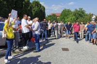 Protest zbog hapšenja Osmana Mehmedagića