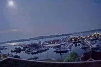 Метеор обасјао небо изнад Норвешке