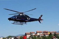 Kusturić: Požar gase tri helikoptera, jedan iz Srpske i dva iz Srbije