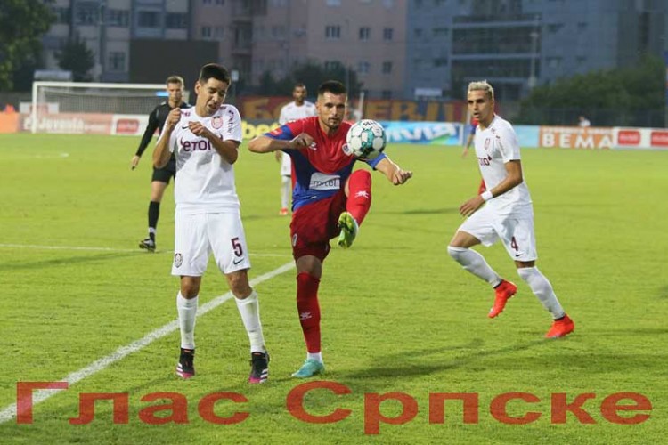 Реванш сусрет првог кола Лиге шампиона између Борца и Клужа