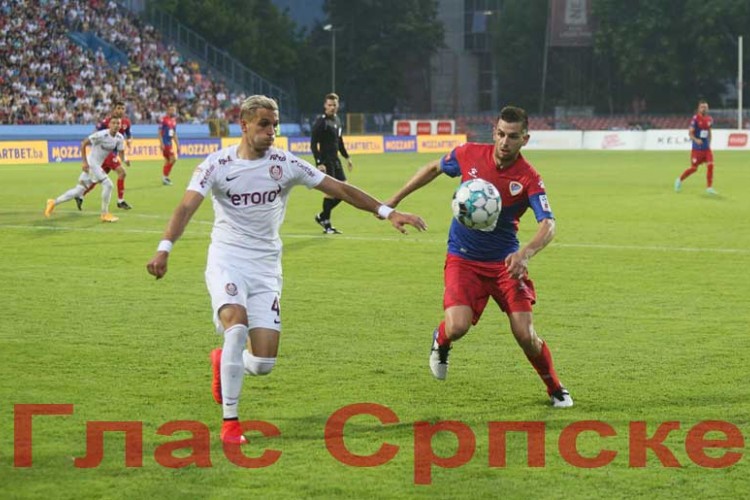 Revanš susret prvog kola Lige šampiona između Borca i Kluža