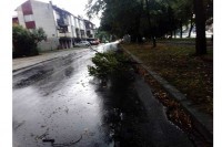 Снажно невријеме погодило је јутрос Бањалуку
