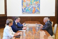 Vučić i Bocan-Harčenko: Obezbijediti mir i stabilnost u BiH